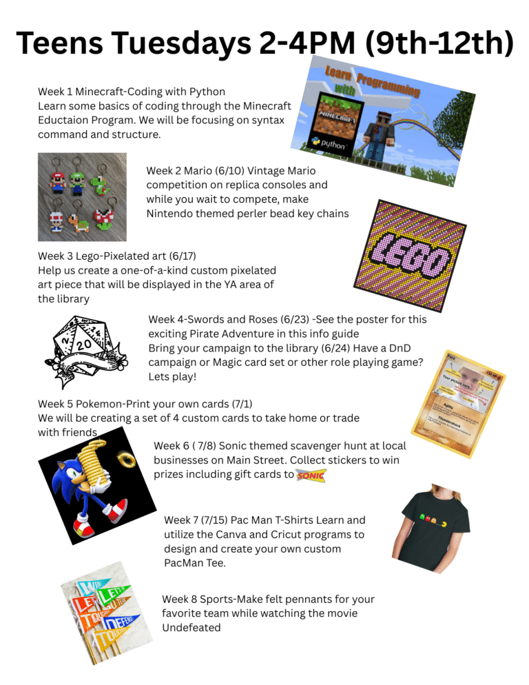 Check out our Summer Reading Program Guide!