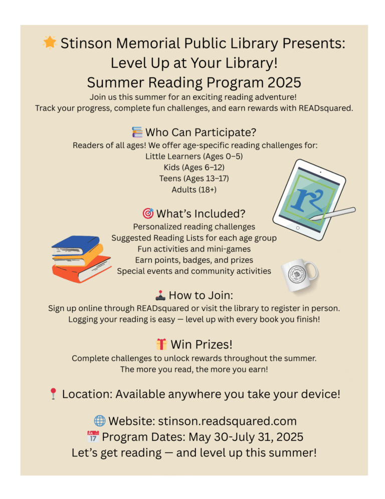 Check out our Summer Reading Program Guide!