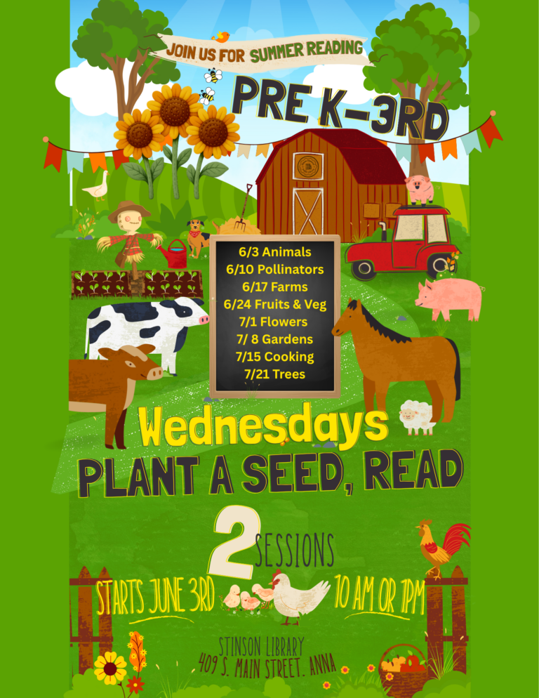 PreK-3rd SRP Poster